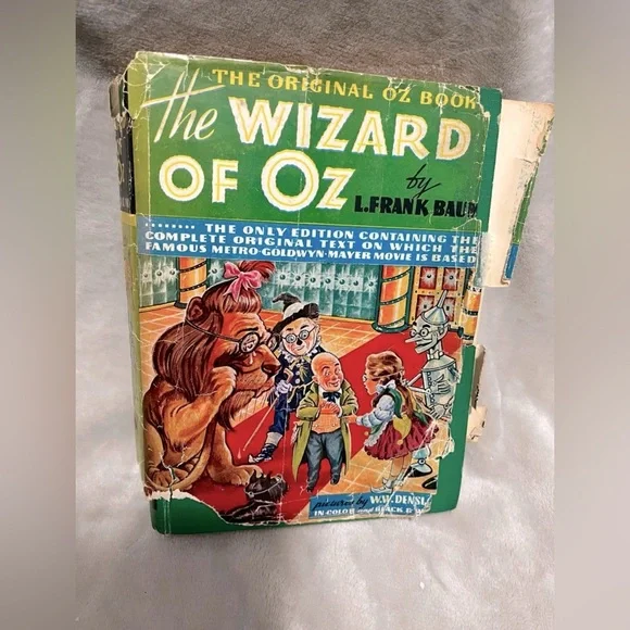 Rare Vintage 1903 Collectible “The New Wizard Of Oz” book with dust cover - Picture 1 of 12